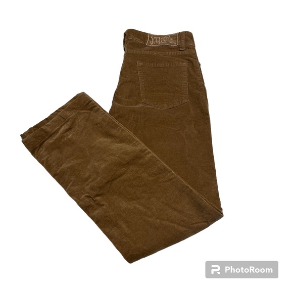 ✨3/$30✨ Women’s Basica by Vivacity Brown / Tan Corduroy Pants - Picture 1 of 7